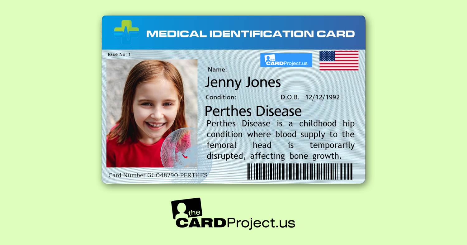 Perthes Premium Medical Card (FRONT)